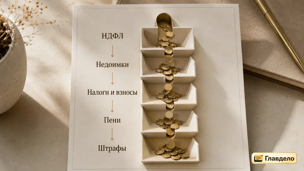 Очерёдность списания налогов с ЕНС по статье 45 НК