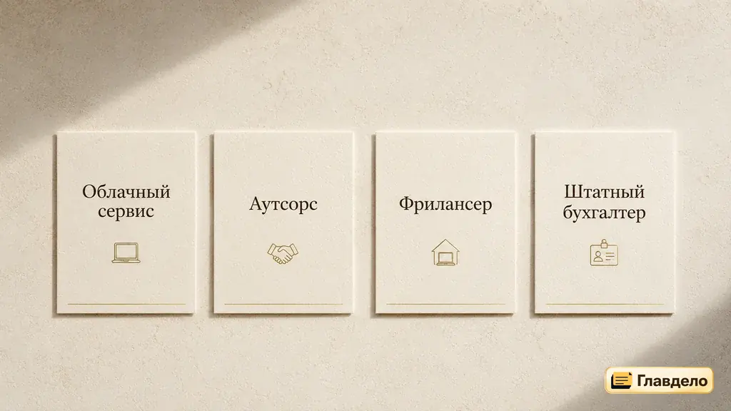 Четыре способа вести бухгалтерию ООО