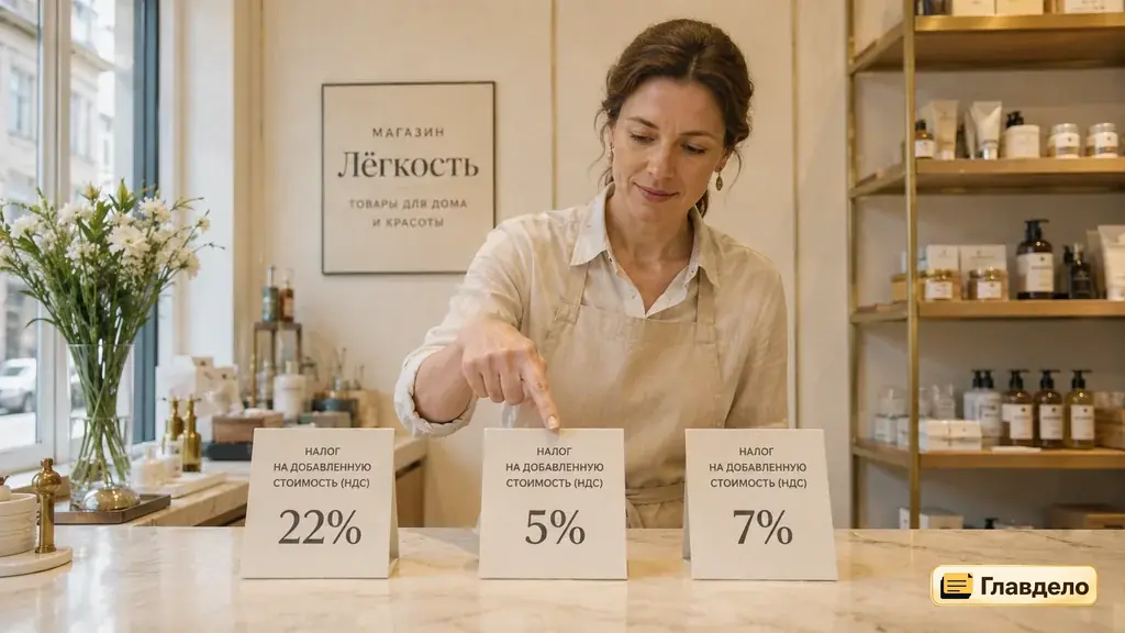 Ставки НДС 5, 7 и 22% на УСН в 2026 году
