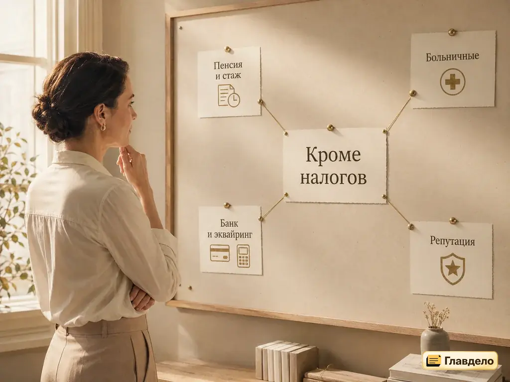 Что важно кроме налогов при выборе НПД или ИП