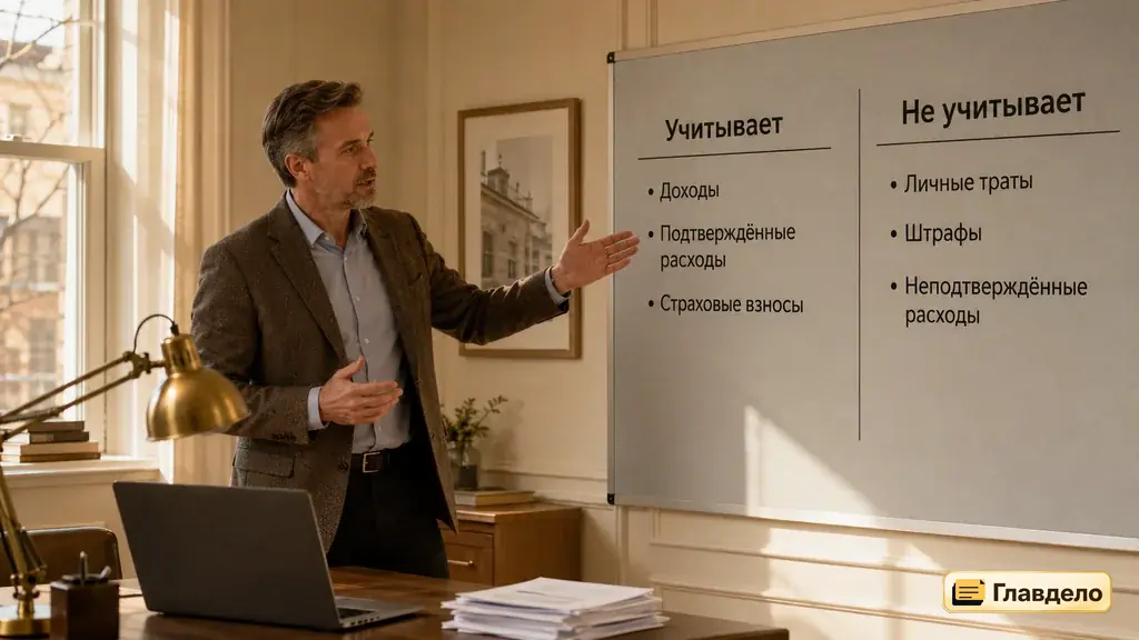 Что учитывает калькулятор УСН 6% при расчёте